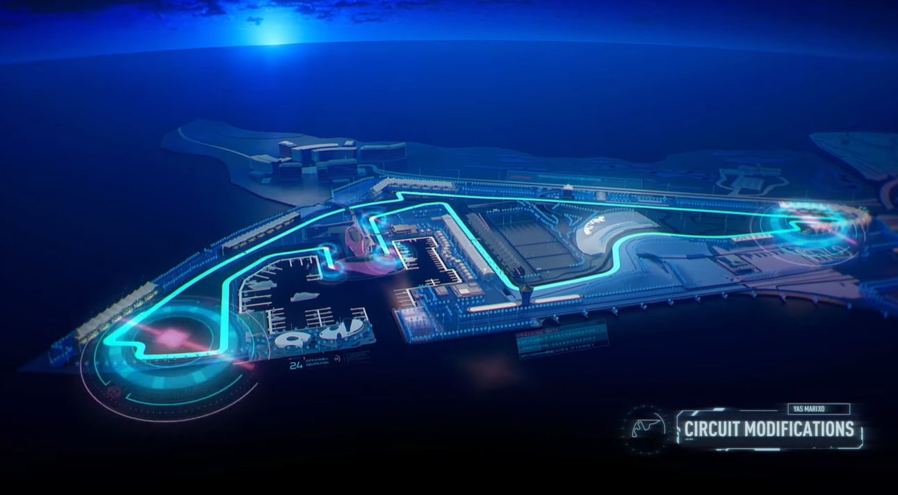 Changes to the Yas Marina Circuit. (Yas Marina Circuit)