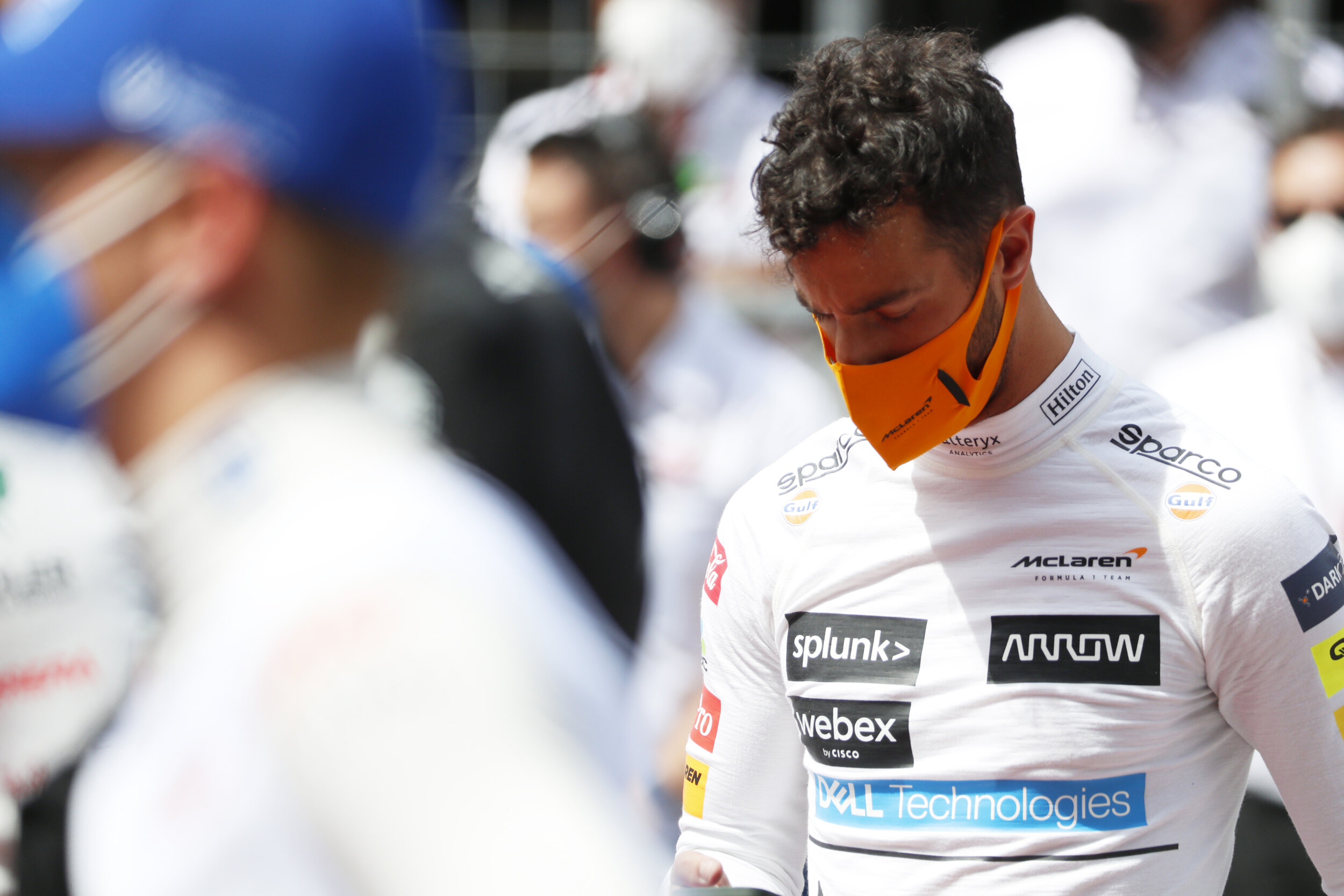 Daniel Ricciardo prepares for the Styrian Grand Prix. (Supplied)