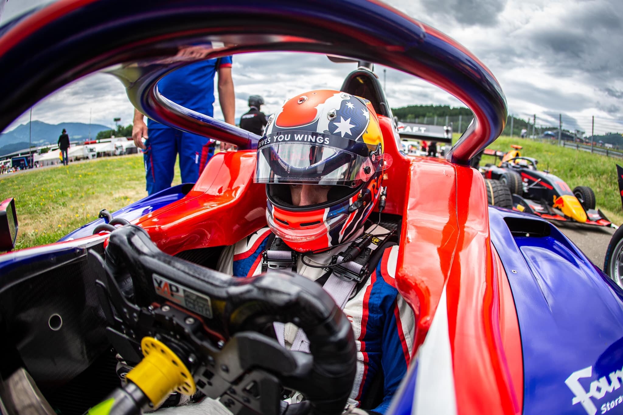 Jack Doohan waits for qualifying to start at the Red Bull Ring. (Jack Doohan)