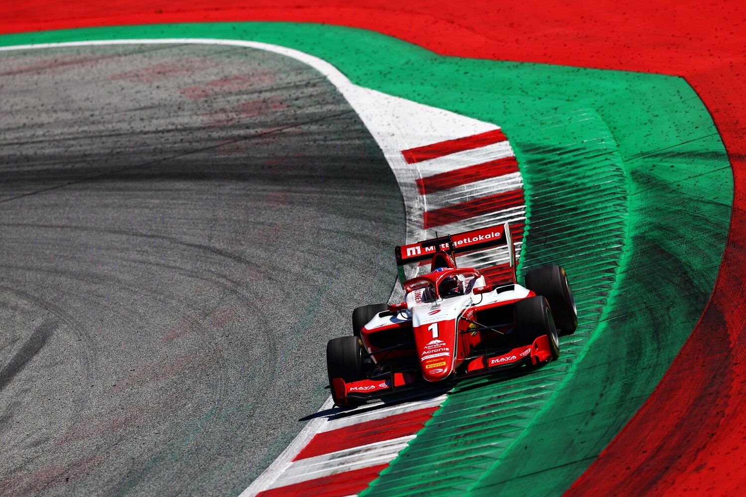 Dennis Hauger on-track at the Red Bull Ring. (Formula Motorsport)