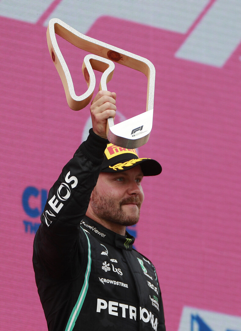 Valtteri Bottas took second place in the Austrian Grand Prix. (LAT Images)