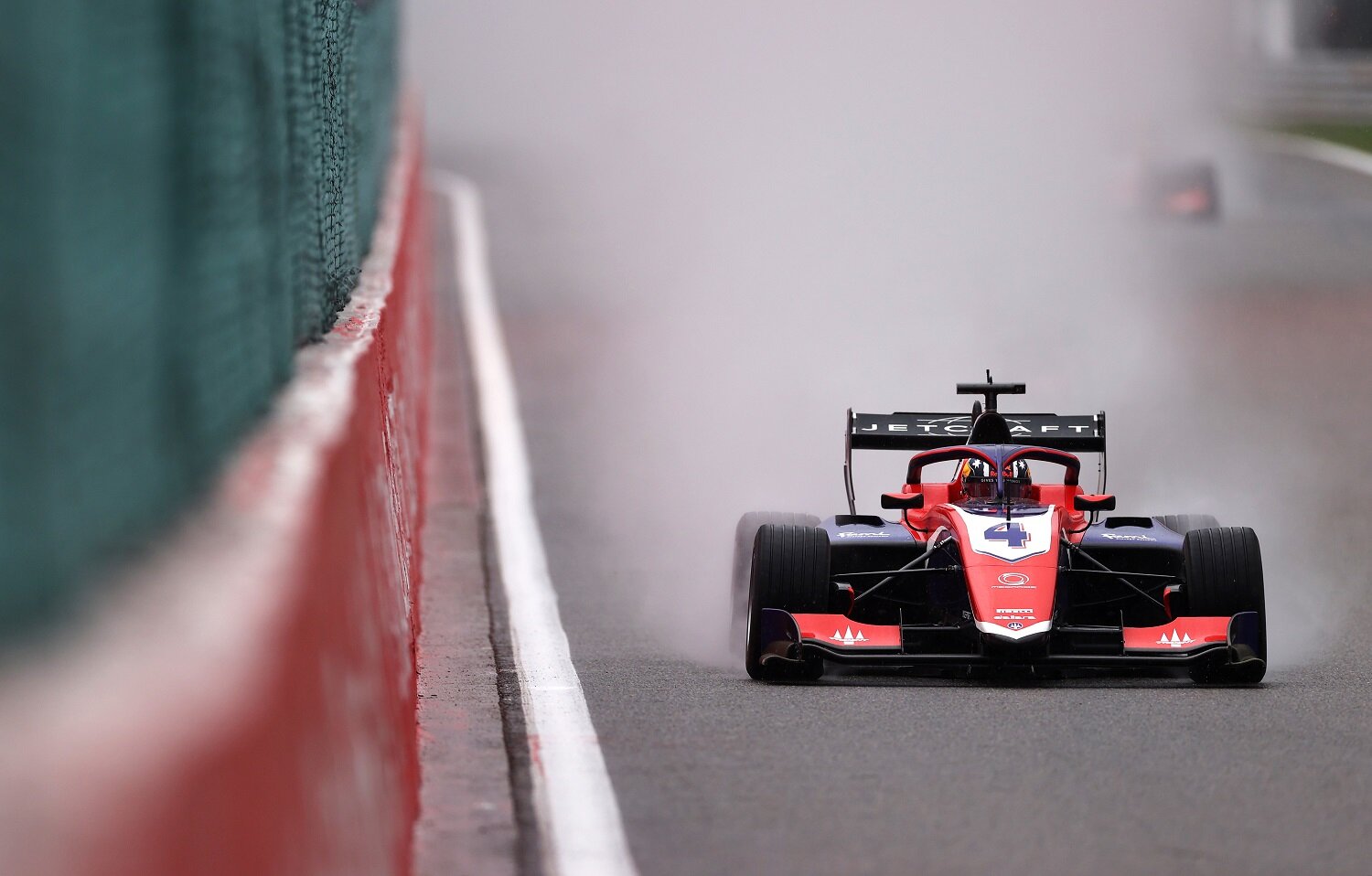 Jack Doohan took his second victory of the FIA Formula 3 season at a wet Spa. (Formula Motorsport Limited)