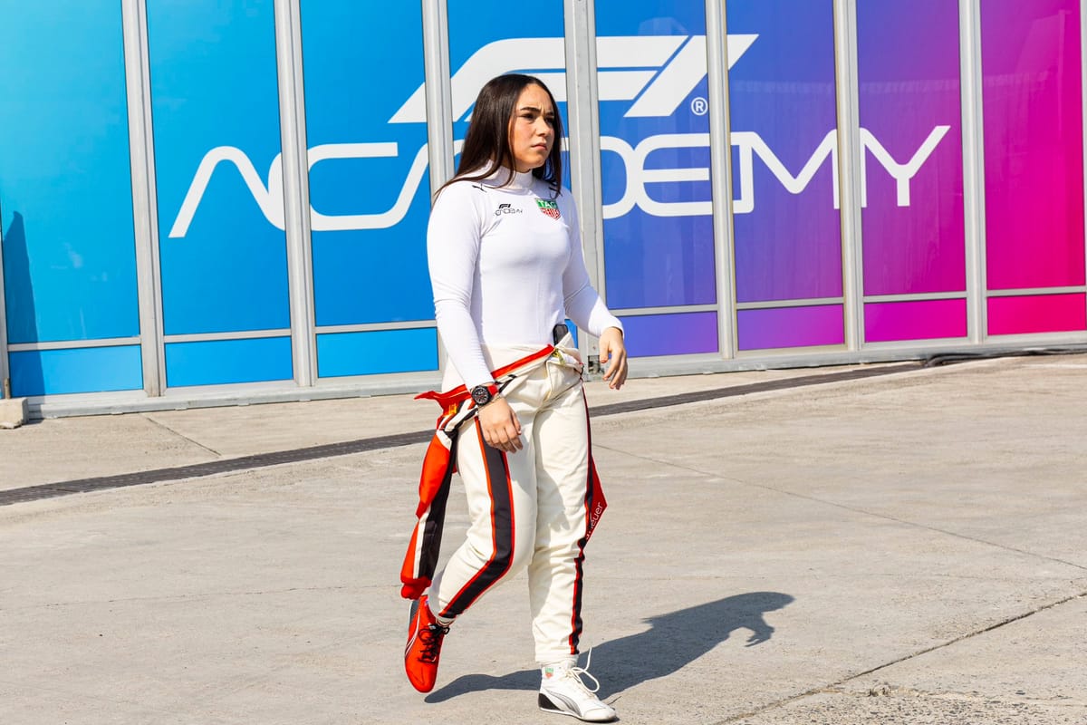 "I was just looking around like OMG" - how Aiva Anagnostiadis embraced the F1 Academy spotlight