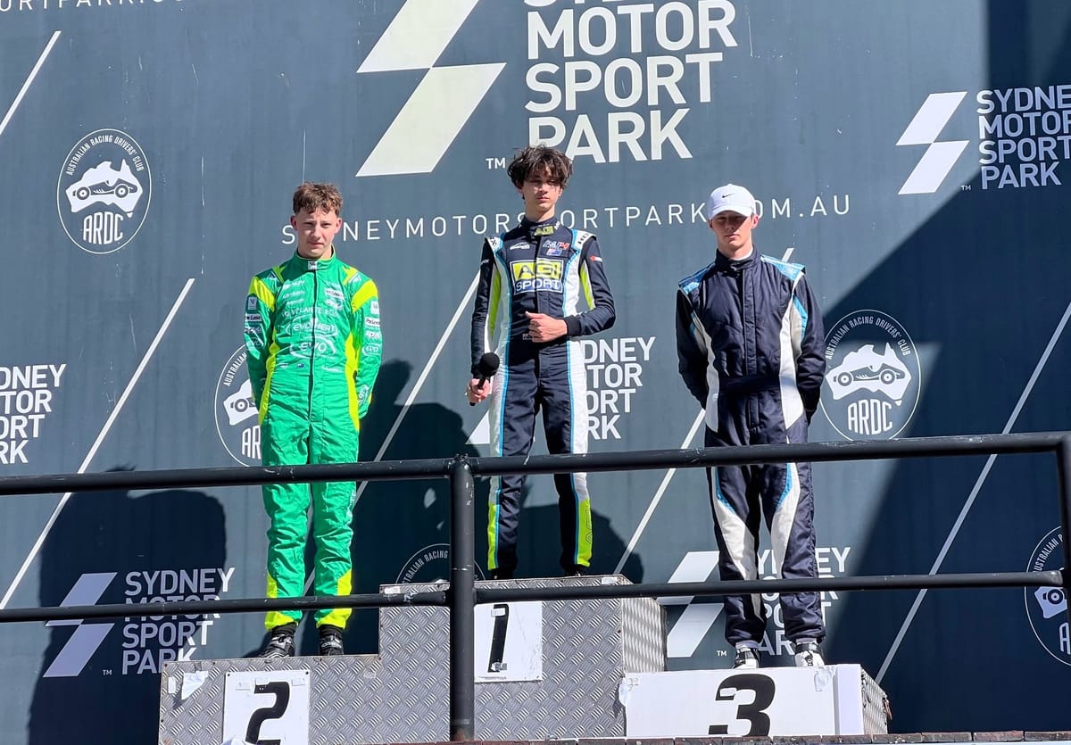 Noah Killion wins AU4 race one in Sydney