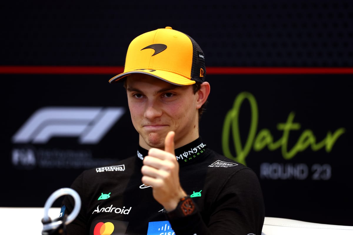 Perfect Saturday for Oscar Piastri after F1 Qatar sprint victory keeps title hope alive