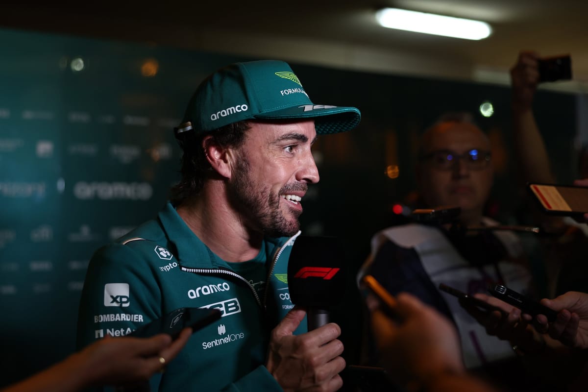 Fernando Alonso claims Friday at Bahrain Grand Prix