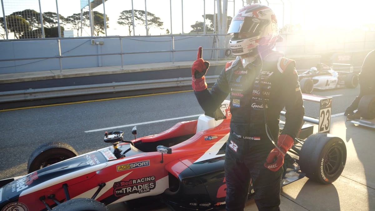 Luis Leeds first off the rank in Formula 4 double-header