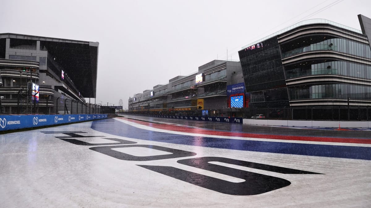 Free Practice cancelled at Sochi as F1 deals with downpour