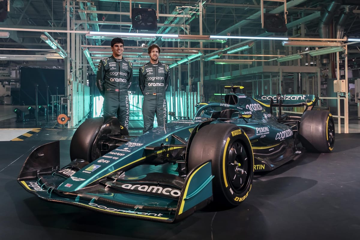 Aston Martin the first F1 team to unveil track-ready 2022 car