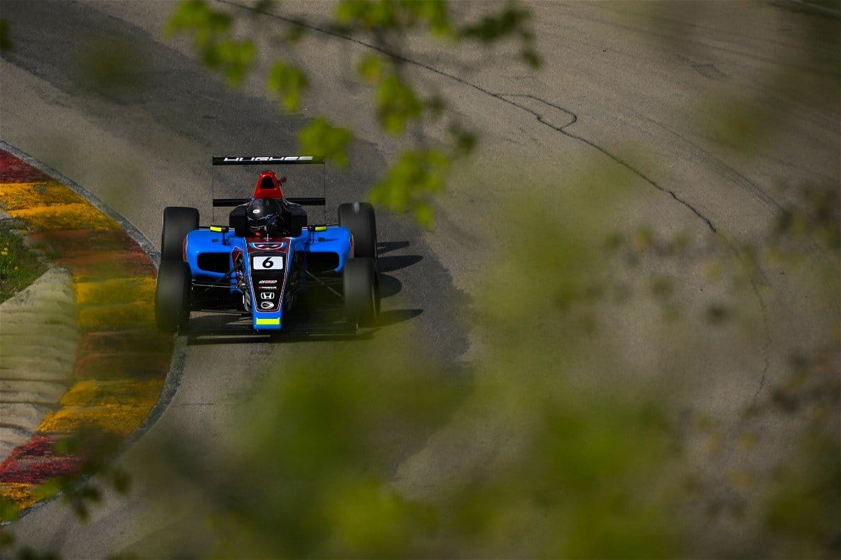 Lochie Hughes holds Formula 4 USA lead at Road America
