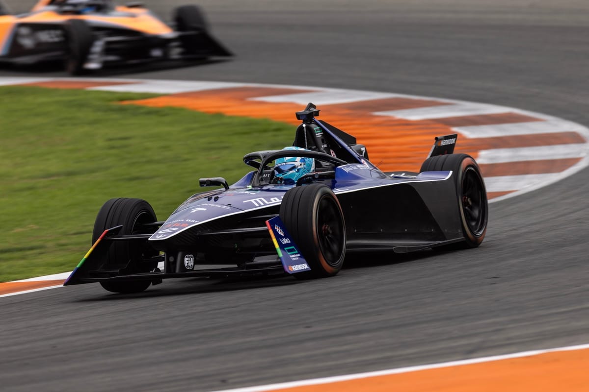 Guenther sets overall fastest time in Formula E test