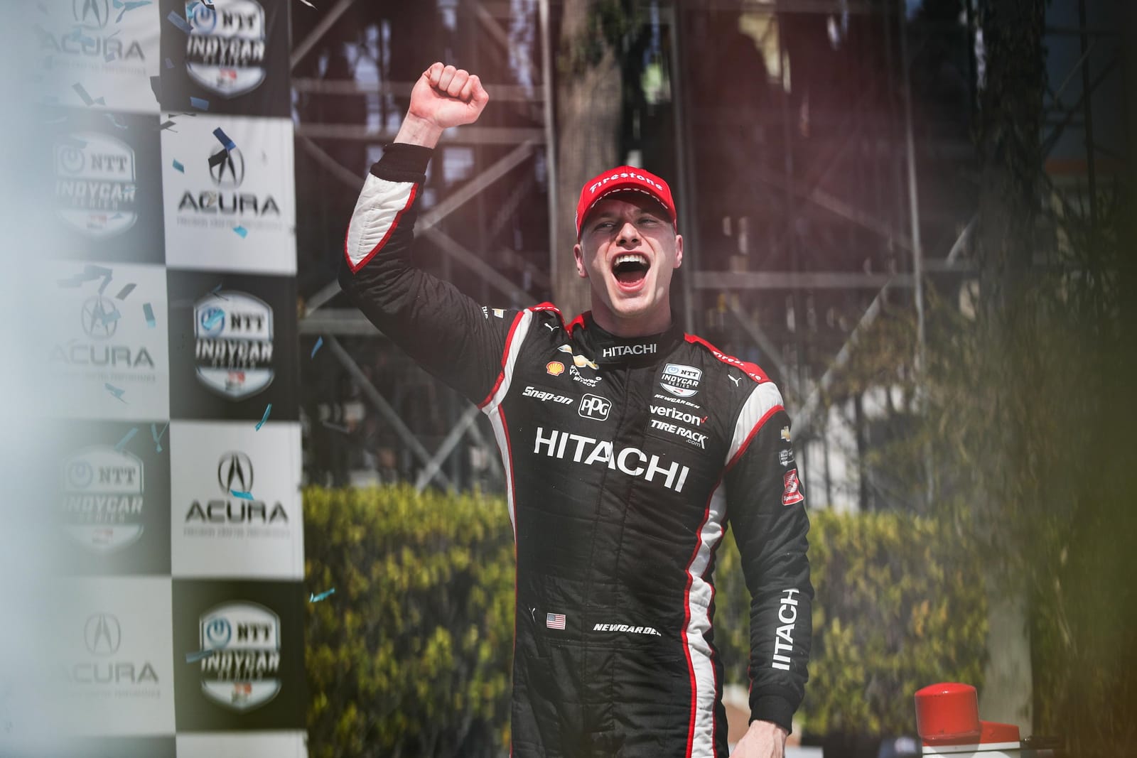 Josef Newgarden takes Indycar victory at Long Beach as Scott McLaughlin