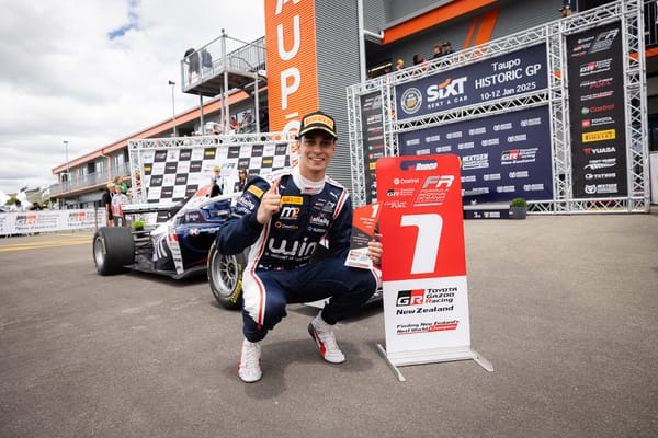 Matias Zagazeta wins Toyota Formula Regional sprint in Taupo