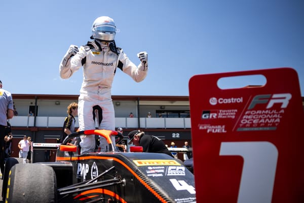 Ugo Ugochukwu takes first FR Oceania win in race three at Hampton Downs