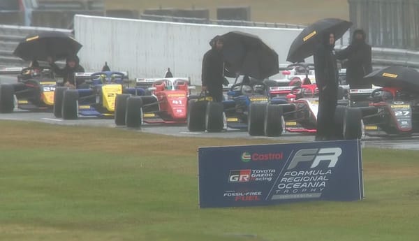 FR Oceania race two at Teretonga abandoned due to wet conditions