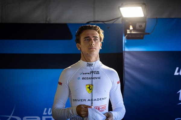 "It's you and the car, one lap that counts" - Dino Beganovic takes F2 pole at Australian Grand Prix