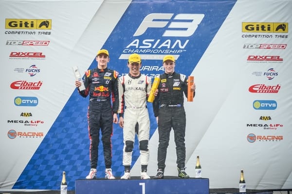 Ukyo Sasahara unbeatable in F3 Asia as trans-tasman battle completes podium