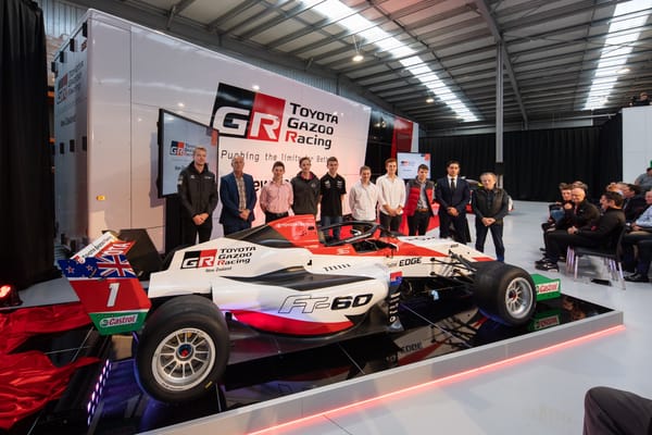 Toyota GAZOO Racing New Zealand announce new car for 2020 Toyota Racing Series