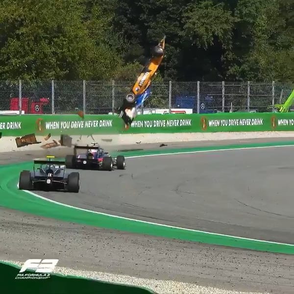 VIDEO: Australian Alex Peroni in horror FIA F3 crash