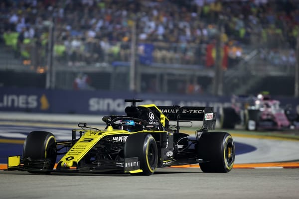 Daniel Ricciardo's Singapore Grand Prix "came undone" after incident with Antonio Giovinazzi
