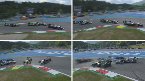 Kaylen Frederick suffers broken thumb after FIA Formula 3 accident