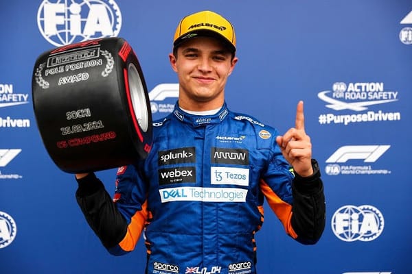 Lando Norris takes maiden F1 pole in frantic Sochi qualifying