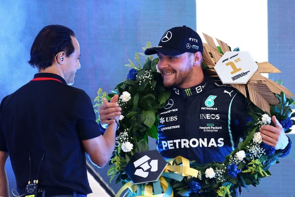 Bottas tops sprint qualifying in Brazil as Hamilton recovers to fifth after disqualification