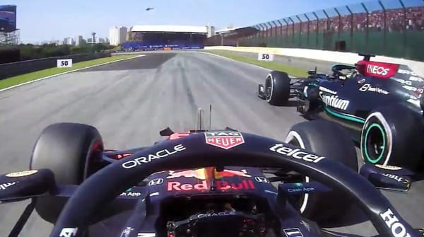 Stewards decline Mercedes right to review Verstappen/Hamilton battle in Brazil