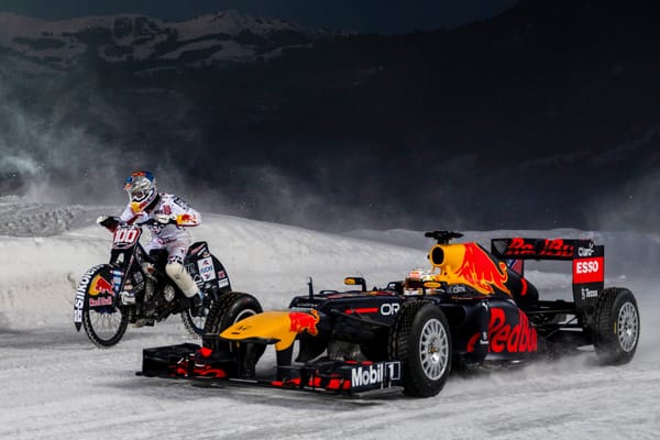 Max Verstappen debuts #1 in ice race