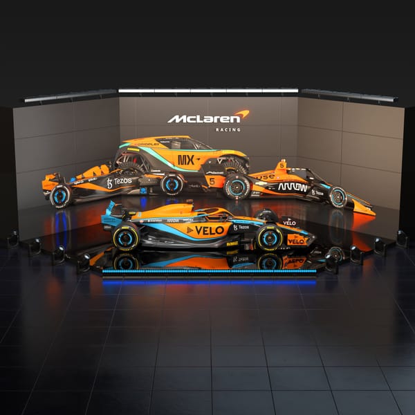 McLaren unveils 2022 Formula 1, IndyCar, and Extreme E cars