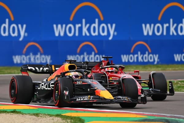 Late race pace sends Max Verstappen to Imola sprint race victory