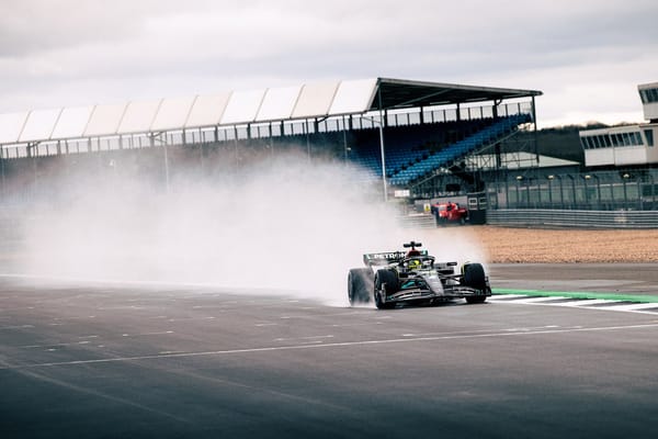 Mercedes 2023 challenger completes first laps at Silverstone