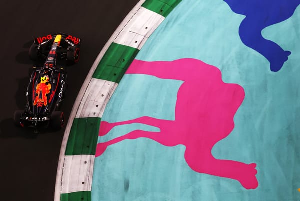 Sergio Perez on Saudi Grand Prix pole with Jeddah double