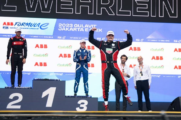 "Really pushed the boundaries" - Jake Dennis unhappy with Pascal Wehrlein in Jakarta E-Prix