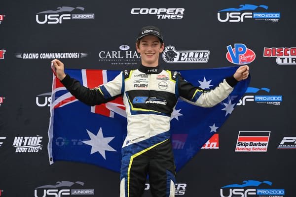 Victory for Quinn Armstrong in USF Juniors at Mid-Ohio