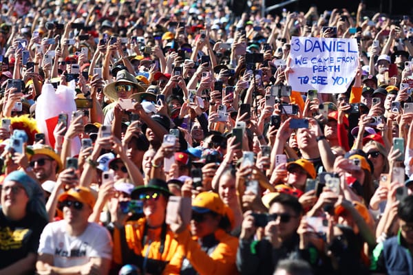 Record attendance on Friday at Australian Grand Prix