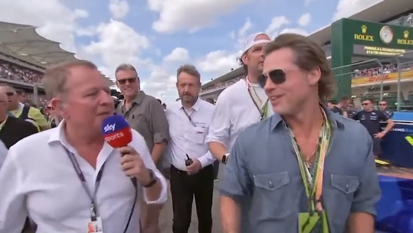 Brad Pitt to shoot F1 movie on-track from British Grand Prix onwards